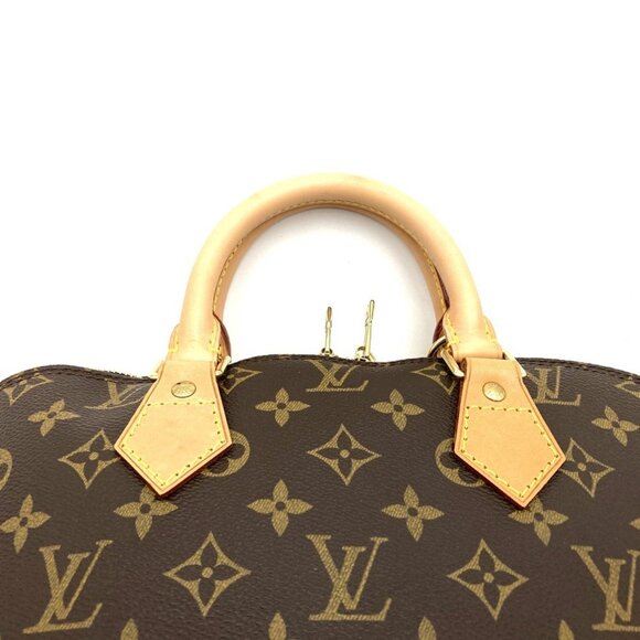 LOUIS VUITTON Brown Monogram Canvas Alma Bag - Picture 6 of 11